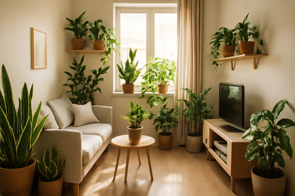 indoor plants for small spaces