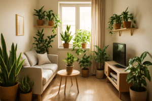 indoor plants for small spaces