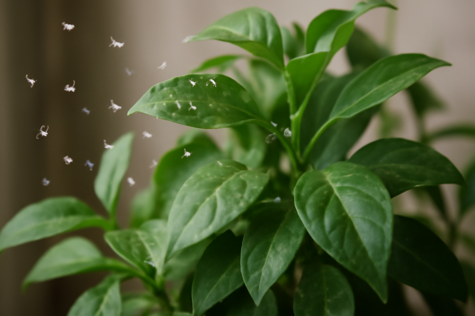how to get rid of whiteflies on houseplants