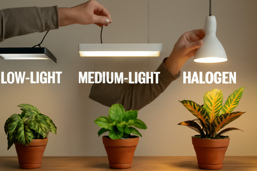 Plants under varying light