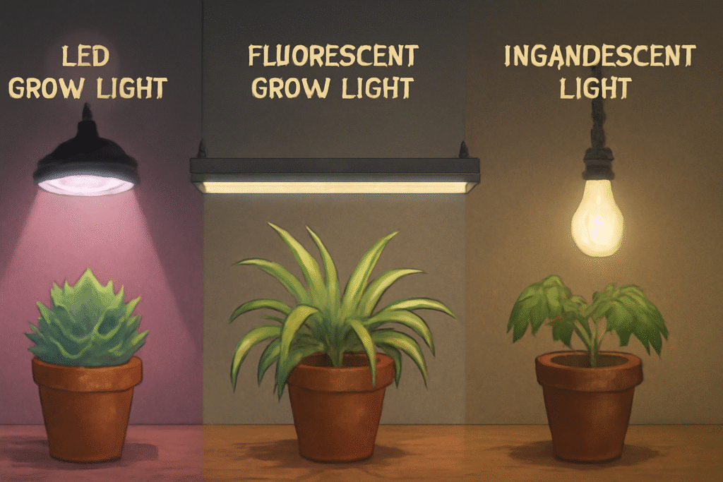 LED vs grow lights comparison