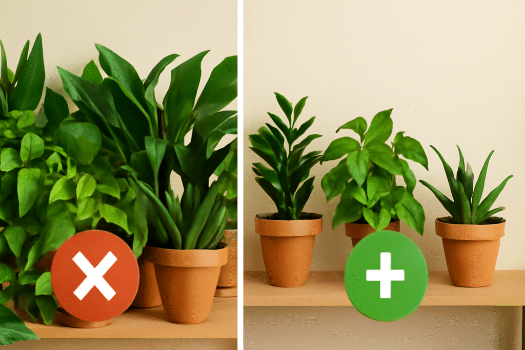 Plant arrangement comparison