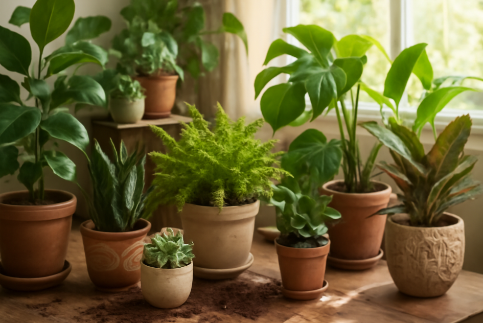 indoor plant potting mix recipes