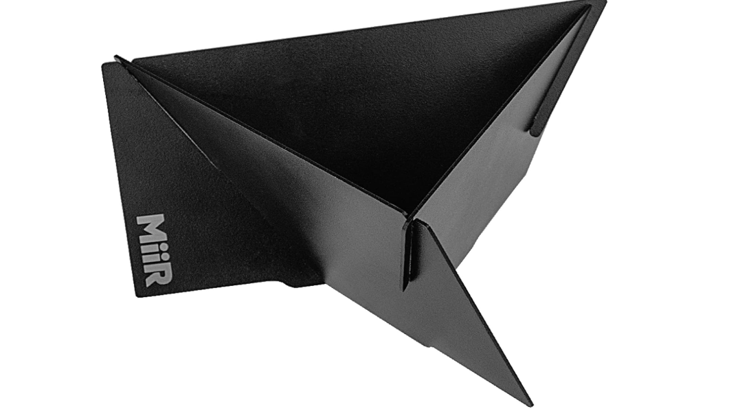 MiiR Pourigami - Single Cup Travel Coffee Dripper Collapsible Cone for Pour Over on The Go, Camping, Road Trip or at The Office