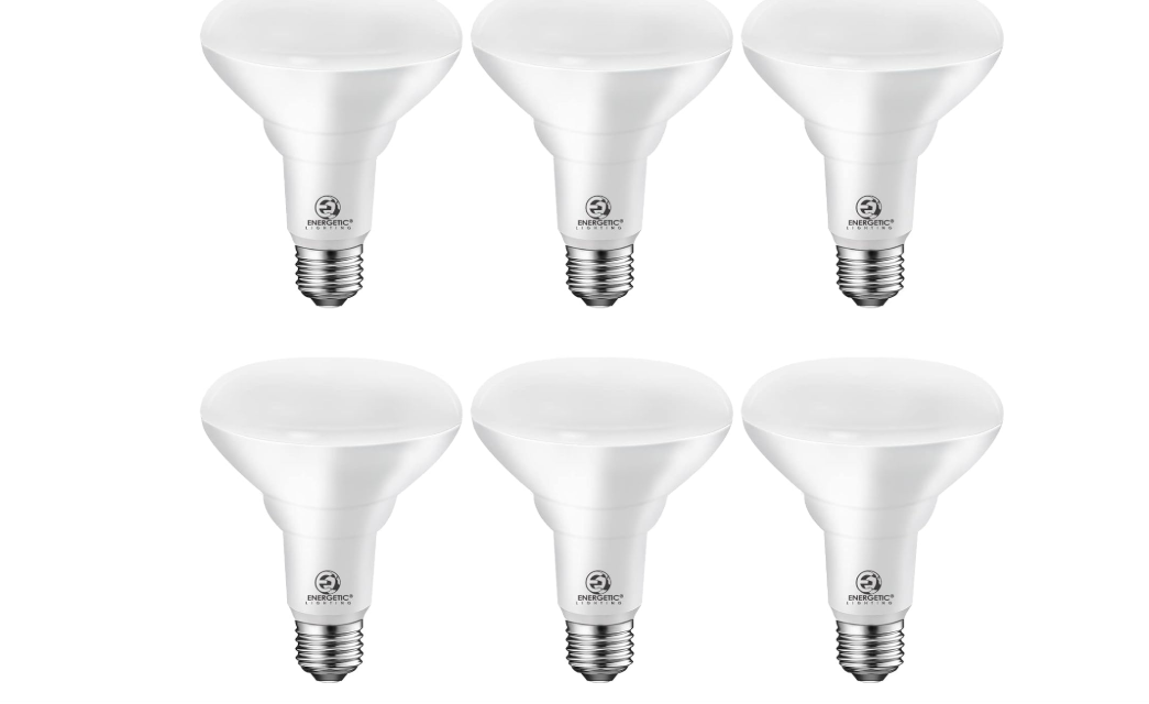 Energetic BR30 LED Flood Lights Indoor, Daylight 5000K, 65W Recessed Light Bulbs, Dimmable, 750lm, Energy Star & CRI 90, UL Listed, 6 Pack