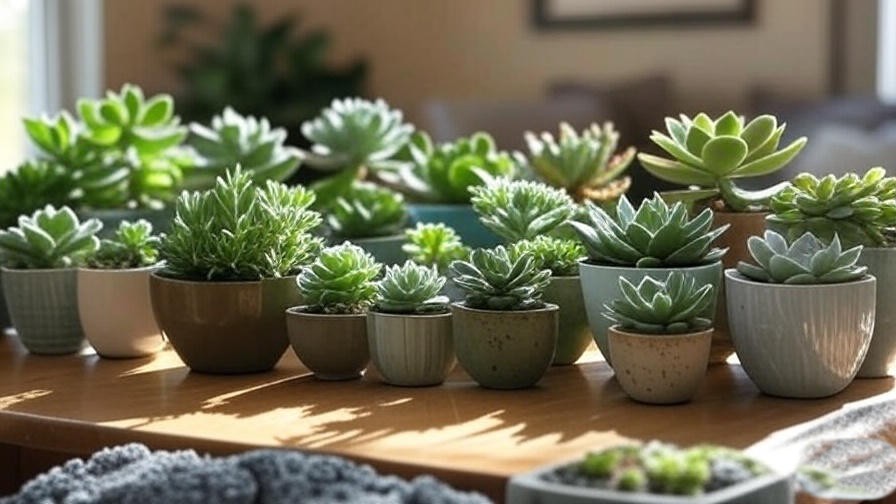 succulent centerpieces