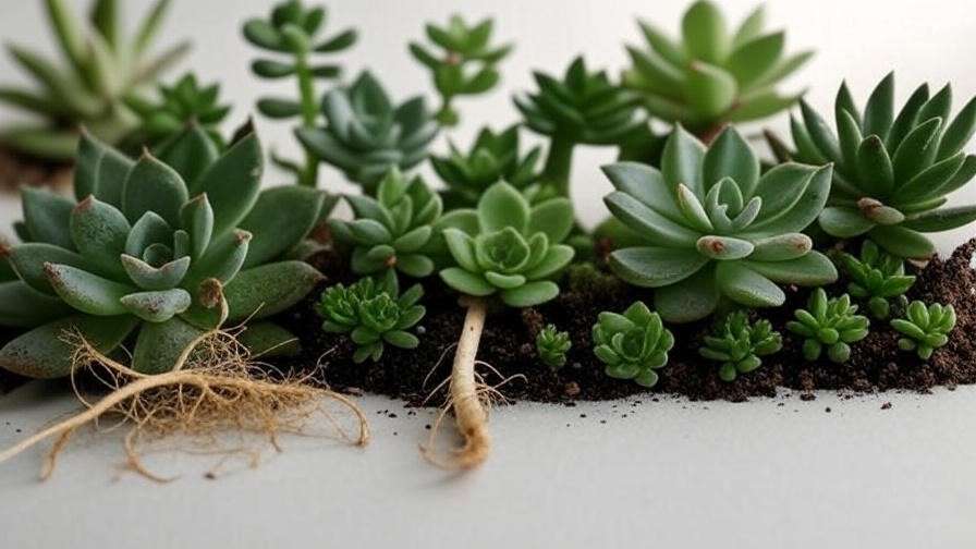 Common mistakes in succulents arrangements showing overwatering and poor lighting issues