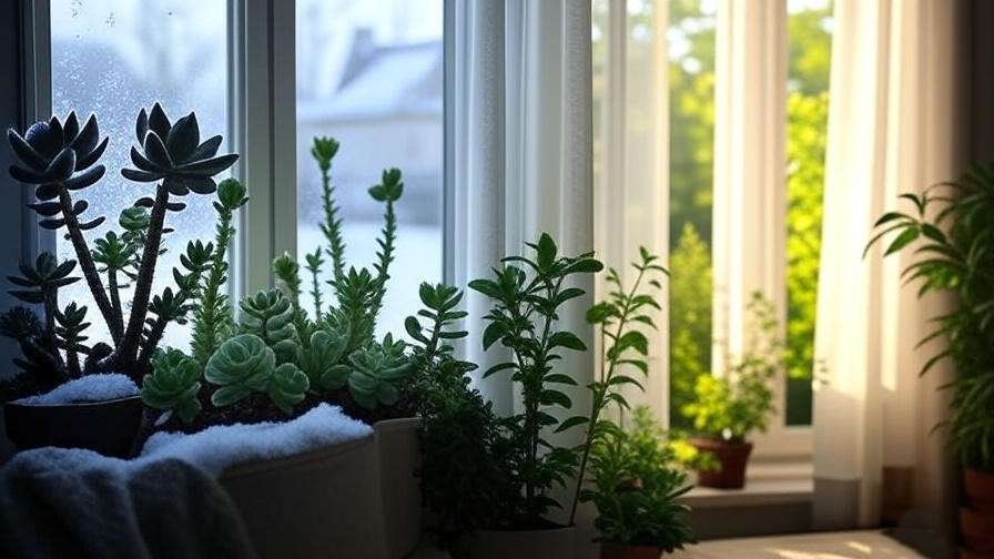 Seasonal light adjustments for succulents in winter and summer indoor environments.