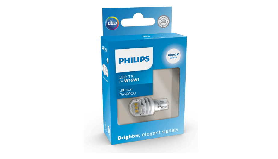  Philips Ultinon Pro6000 LED car signaling bulb (W16W white)