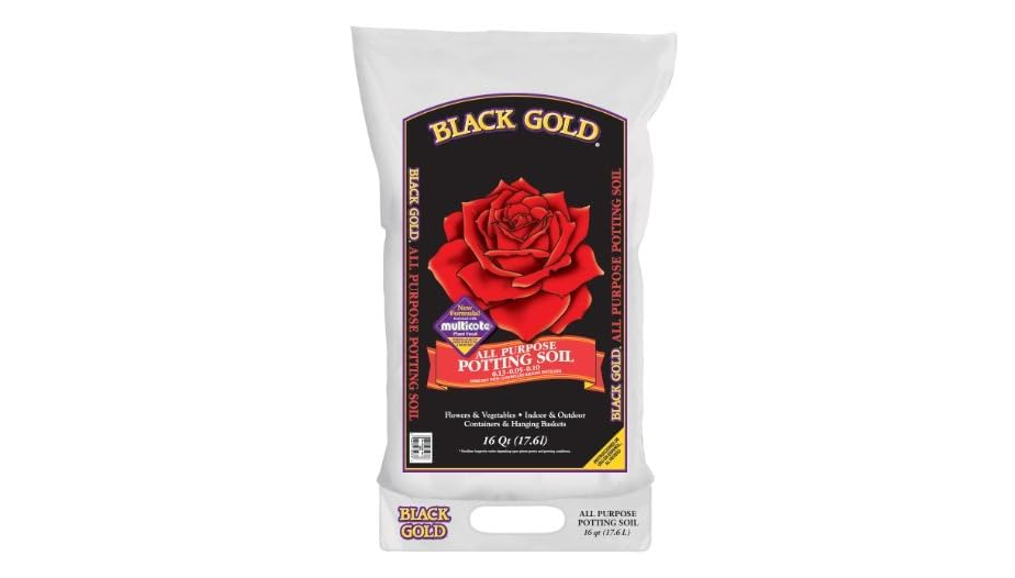  Black Gold 1410102 16 QT U 16 Quart All Purpose Potting Soil With Fertilizer