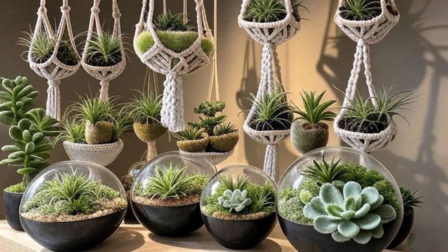Stylish fuzzy succulent display ideas for indoor home decor