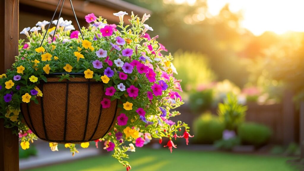 best flowers for hanging baskets