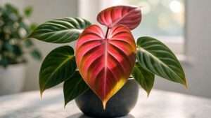 philodendron red heart