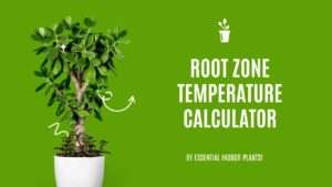 Root zone temperature calculator