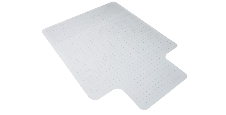  HON Office Chair Mat for Carpet, Computer Desk Chair Mat for Carpeted Floors, Easy Glide for Office or Home with Extended Lip (36” x 48”)
