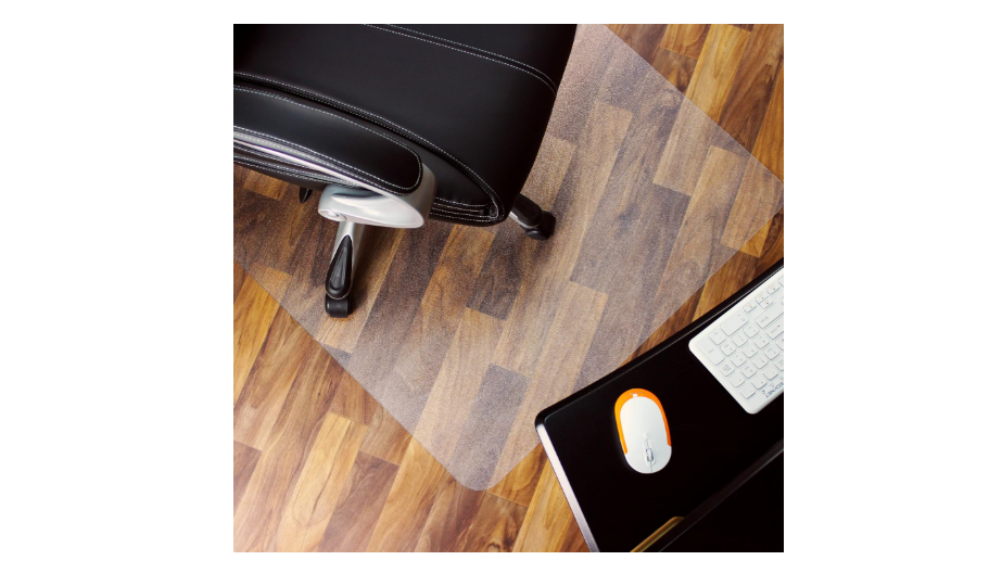  Marvelux Heavy Duty Polycarbonate Office Chair Mat for Hardwood Floors 48" x 60" | Transparent Hard Floor Protector, Rectangular | Multiple Sizes