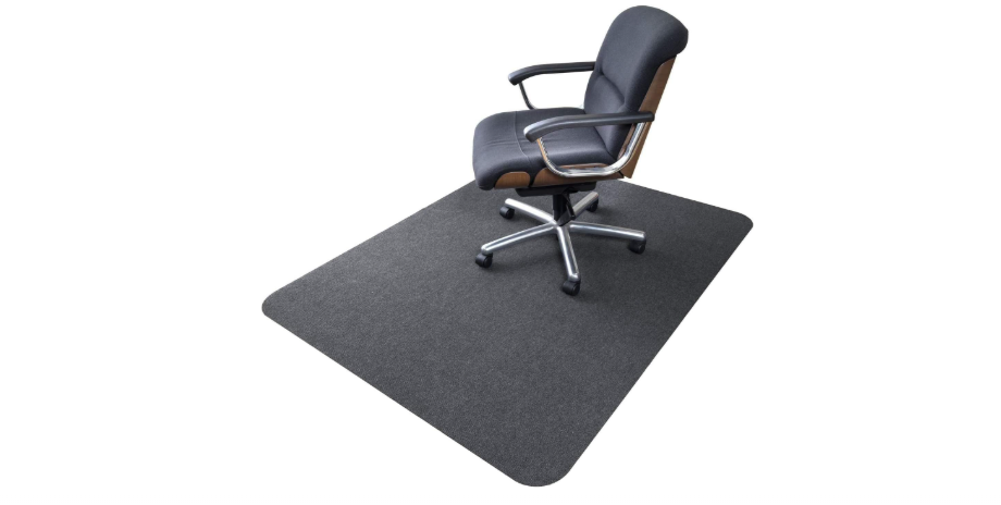  SALLOUS Chair Mat for Hard Floors, 63"x51" Large Office Chair Mat for Hardwood Surface, Multi-Purpose Floor Protector for Chairs, Low-Pile Desk Rug...
