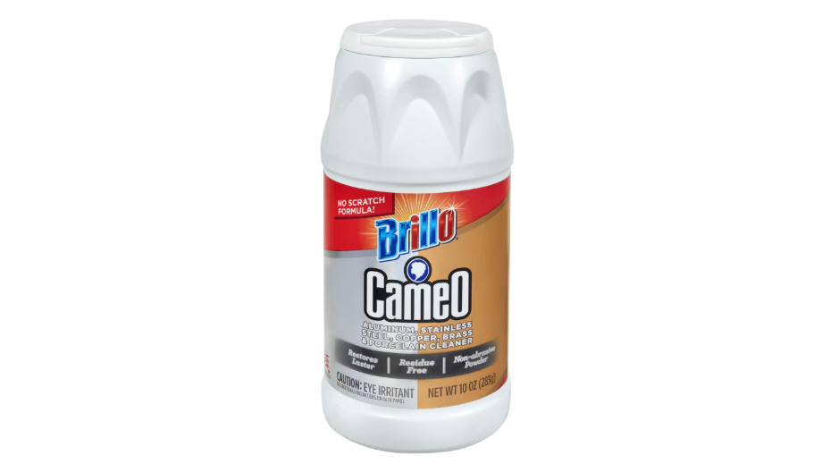  Brillo Cameo Cleaner, Perfect on Aluminum, Stainless Steel, Copper, Brass & Porcelain, No Scratch Formula 10 Ounce (Pack of 1)