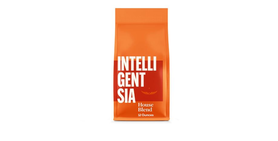  Intelligentsia Coffee, Light Roast Whole Bean Coffee - House Blend 12 Ounce Bag