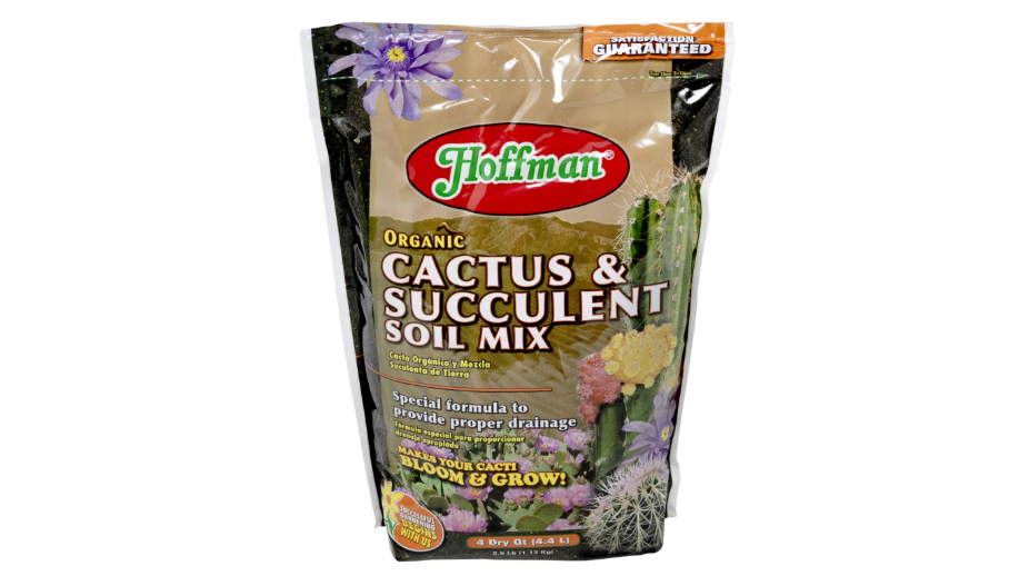  Hoffman 10404 Organic Cactus and Succulent Soil Mix, 4 Quarts, Brown/A