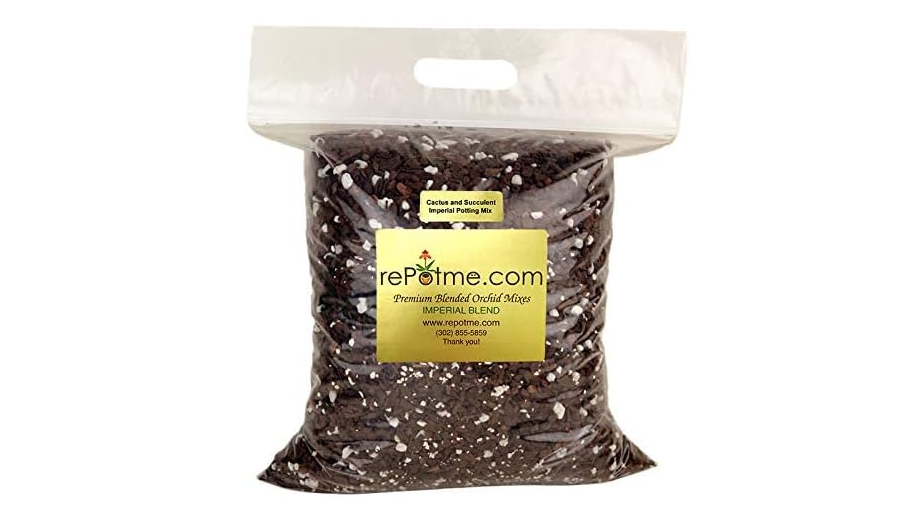  rePotme Cactus and Succulent Potting Soil Mix, Hand Blended in The USA - All Purpose Imperial Blend - Mini Bag (2 Quarts)