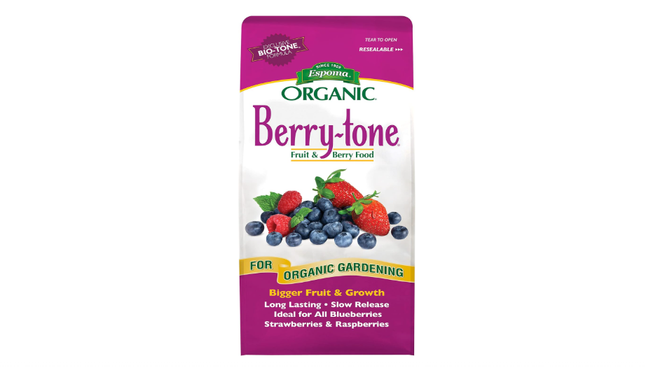  Espoma Organic Berry-Tone 4-3-4 Natural & Organic Fertilizer and Plant Food for All Berries. 4 lb. Bag. Use for Planting & Feeding to Promote...