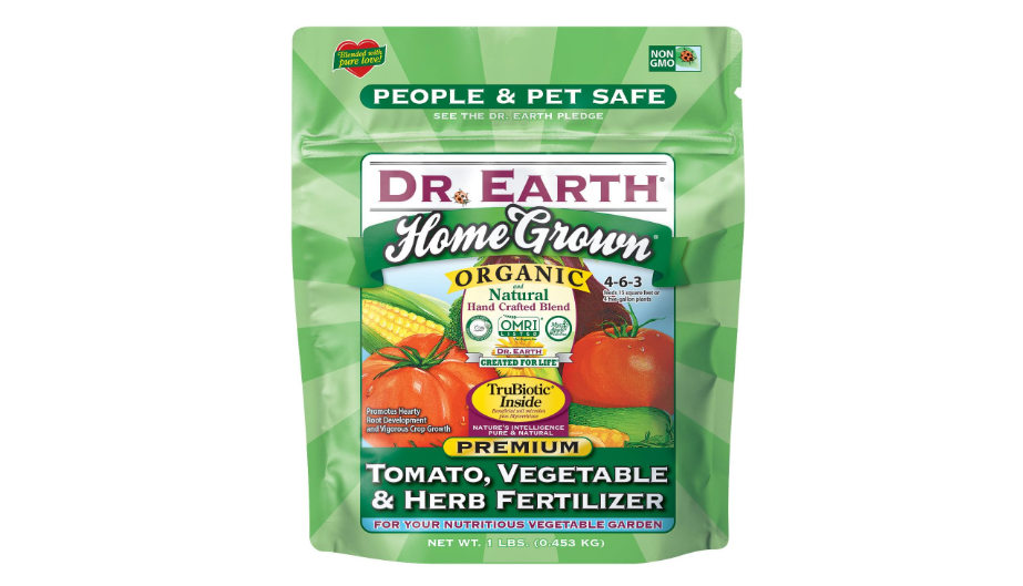  Dr. Earth 73416 1 lb 4-6-3 MINIS Home Grown Tomato, Vegetable and Herb Fertilizer