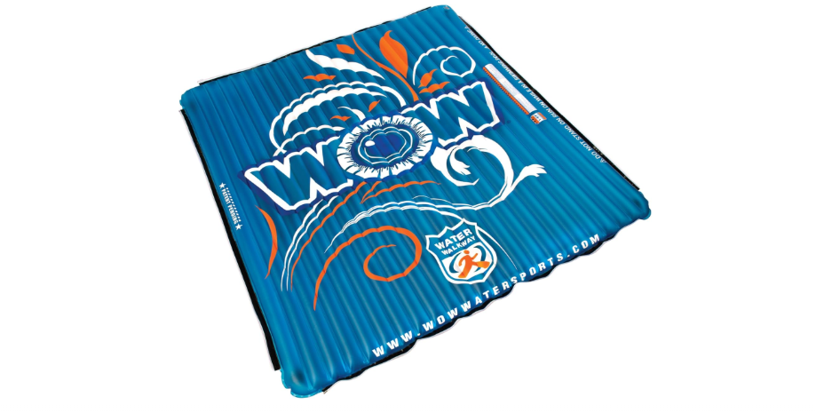  WOW Sports World of Watersports Water Walkway 6 x 6 Feet Blue Inflatable Walkway, 14-2080