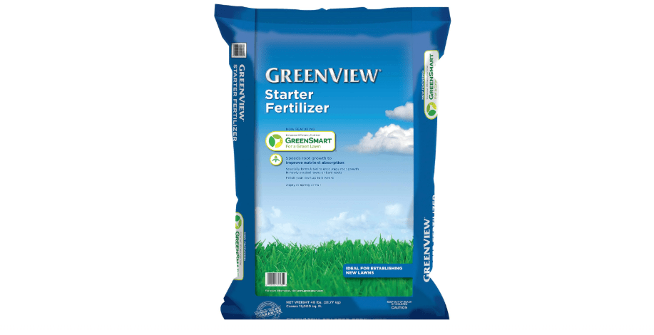  GreenView Spring or Fall Lawn Starter Fertilizer - 48 lb. Bag - Covers 15,000 sq. ft.