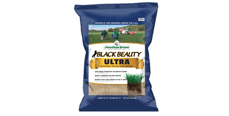 Jonathan Green (10323) Black Beauty Ultra Grass Seed - Cool Season Lawn Seed (25 lb)