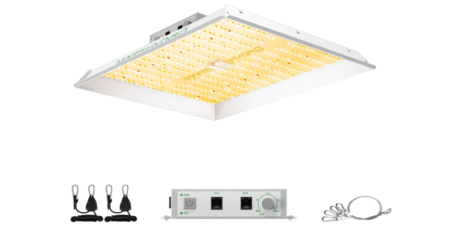 MARS HYDRO TS1000 150W LED Grow Light for Indoor Plants, with Patented Reflector, 5 Levels Dimmable Lights Daisy Chain Full Spectrum Growing Lamps for...