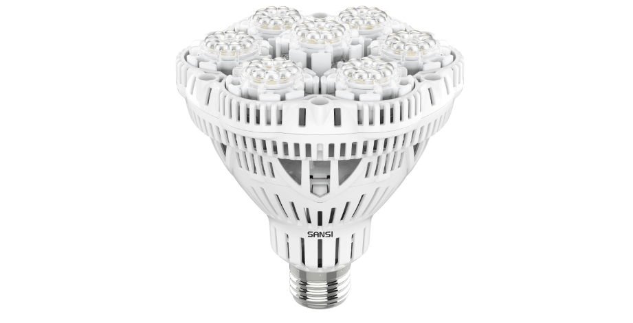 SANSI Grow Lights for Indoor Plants Full Spectrum, 36W Grow Light Bulb (400 Watt Equivalent) with Optical Lens for High PPFD, PPF 65.6 umol/s LED Energy...