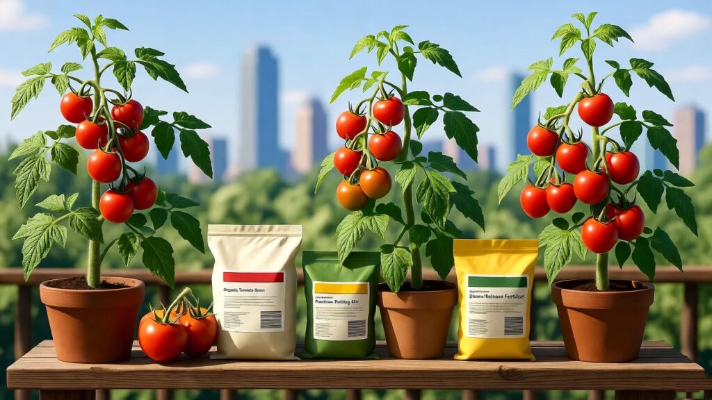 best fertilizer for tomatoes in pots