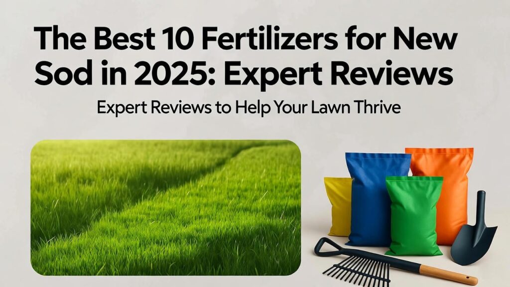 best fertilizer for new sod