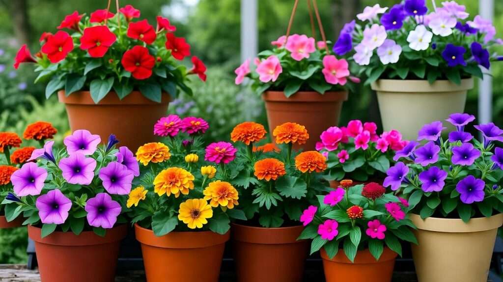best flowers for planting in pots