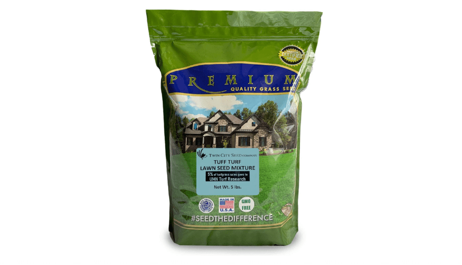 Twin City Seed Co. Tuff Turf, Tall Fescue, Perennial Ryegrass & Kentucky Bluegrass Mixture, 5 lb Bag