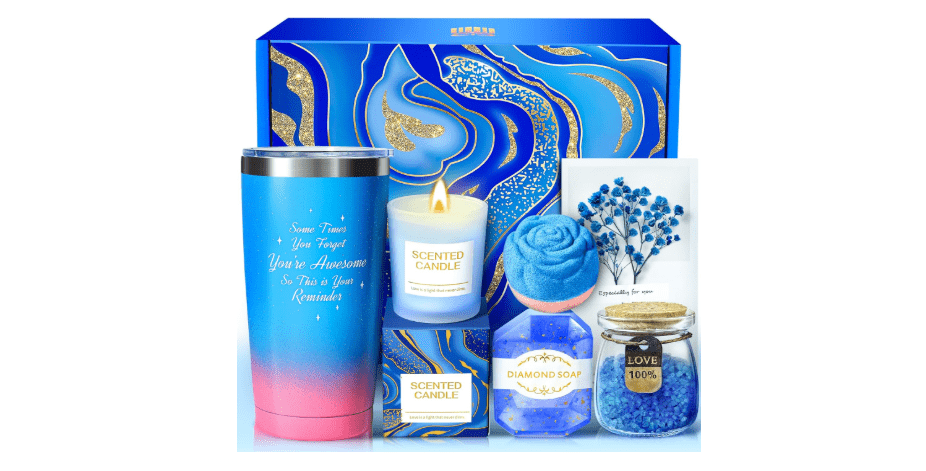 TRSILLE Birthday Gifts for Women, Christmas Gifts Spa Baskets for Women Christmas Gifts, Her, Girlfriend, Sister, Mom, Couples, Grandma Best Friend Birthday...