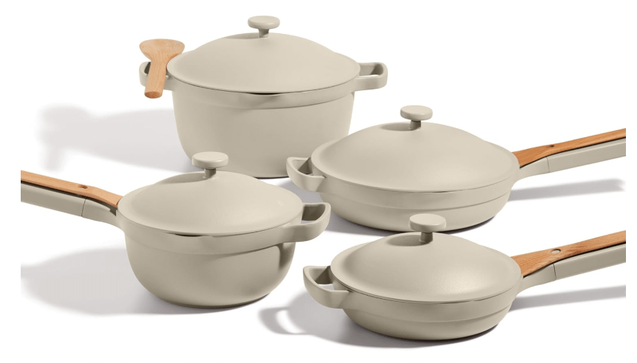 Our Place Cookware Set - 13-Piece Kit Including the Always Pan, Perfect Pot and Spatulas | Multifunctional, Toxin-Free Nonstick | Heat Safe up to 450°F |...