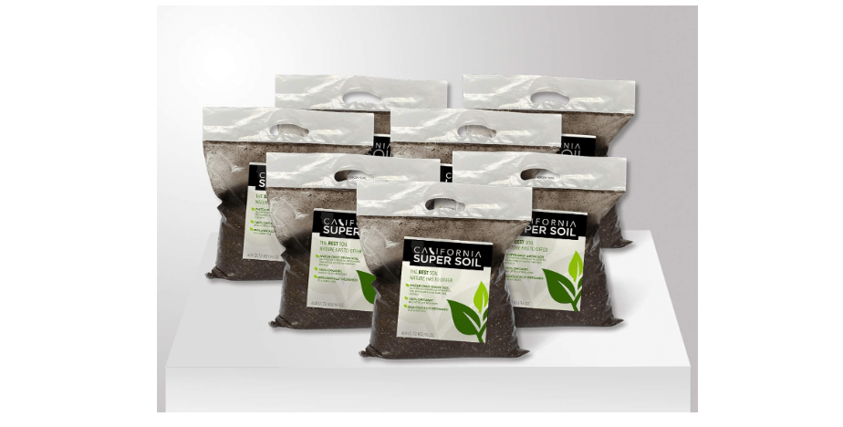  California Super Soil Premium 100% Organic Super Soil Kit, 18+ Nutrient Blend - Living Soil Technology - Potting and Garden Soil for Indoor Grow Kit -...