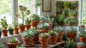 sedums and succulents