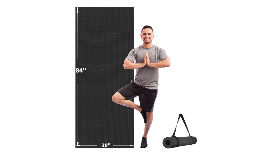 
CAMBIVO Yoga Mat for Women and Men, Extra Long and Wide Exercise Mat(72"x48"/84"x30"), Large Non Slip Workout Mat for Yoga, Pilates, Fitness...