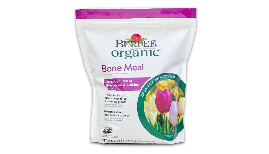 Burpee Bone Meal Fertilizer | Add to Potting Soil | Strong Root Development | OMRI Listed for Organic Gardening | for Tomatoes, Peppers, and Bulbs, 1-Pack,...