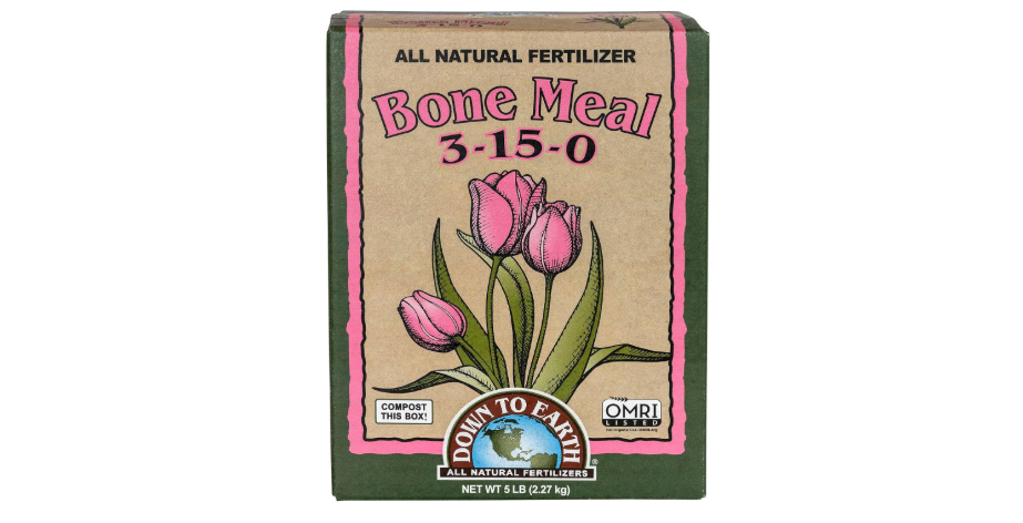 Down To Earth All Natural Fertilizers Organic Bone Meal - High Phosphorus Plant Food for Buds, Bulbs, Blooms, Flowers 3-15-0, 5 lb 