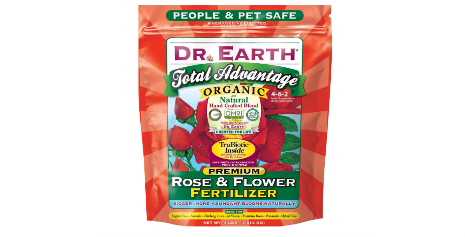  Dr. Earth Total Advantage Rose & Flower Fertilizer 4 lb
