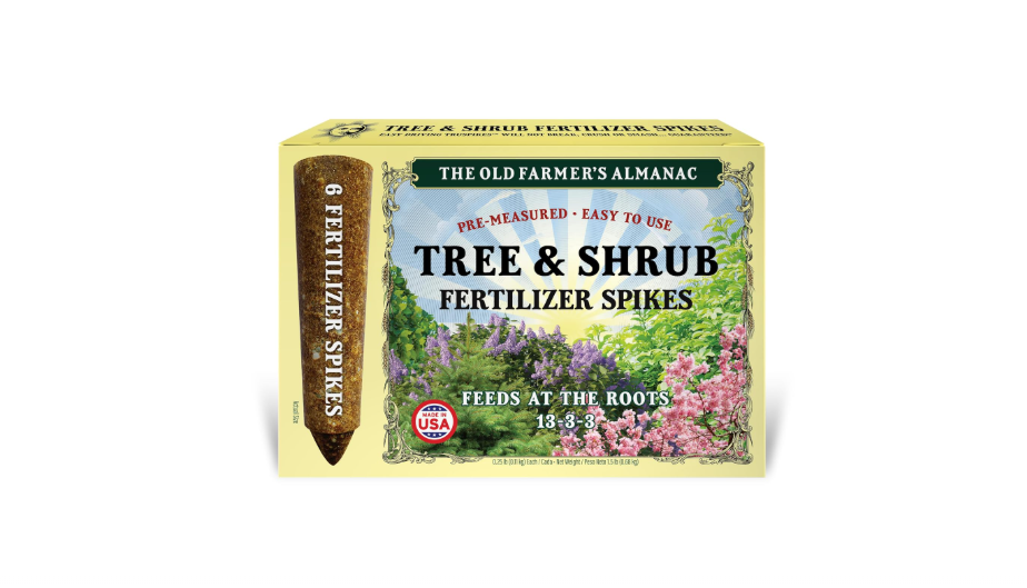 The Old Farmer's Almanac Tree & Shrub Fertilizer Spikes (Box of 6 Spikes - 1.5 Lbs)