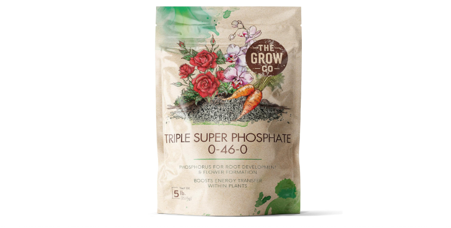  Triple Super Phosphate 0-46-0 Fertilizer, high Phosphorus Fertilizer Stronger Roots & Flower Formation, Ideal Super Phosphate for Plants - Flowers,...