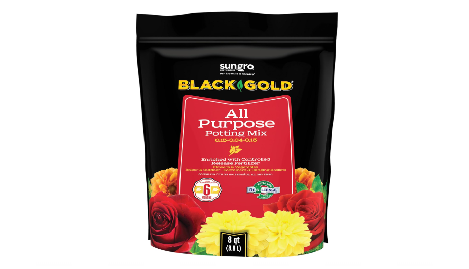 Black Gold All Purpose Potting Mix 8qt