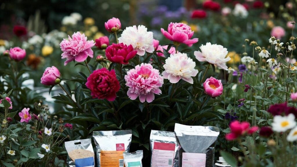 best fertilizers for peonies