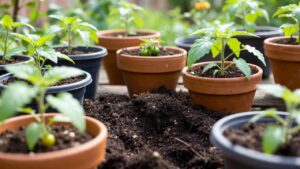 best soil for vegetables in pots