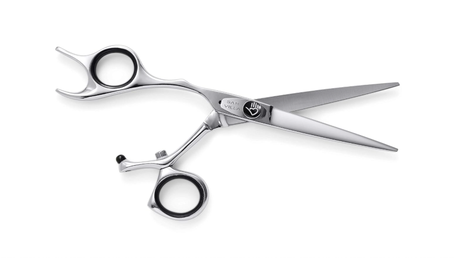  Sam Villa Signature Series Professional 6'' Swivel Hair Shears For Hair Cutting, Left Handed